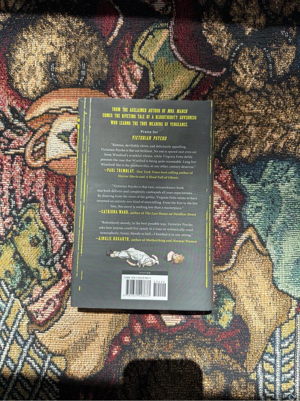 Victorian Psycho by Virginia Feito - Hardcover book - Picture 2 of 4
